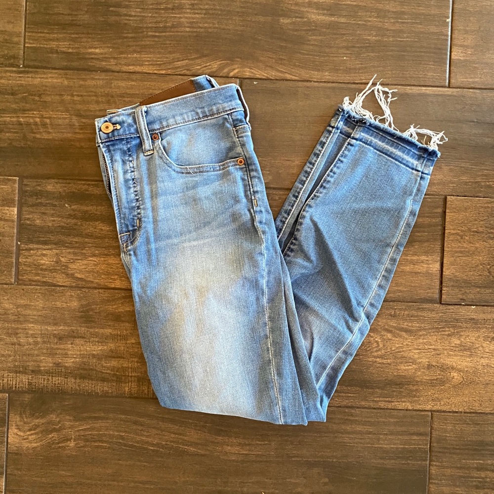 J CREW NWOT light wash skinny jeans